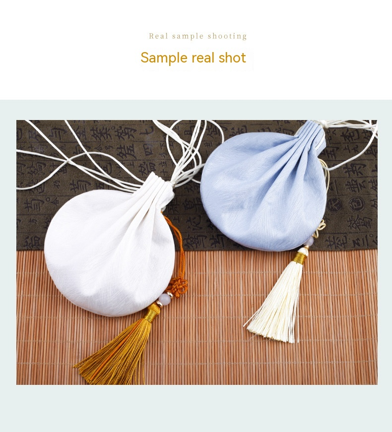 Fragrant Sachet, Handbag, Ancient Style Embroidery, Handmade Empty Bag Pendant, Osmanthus Flavored Women's Jewelry, Lipstick Storage Bag_voghion.com