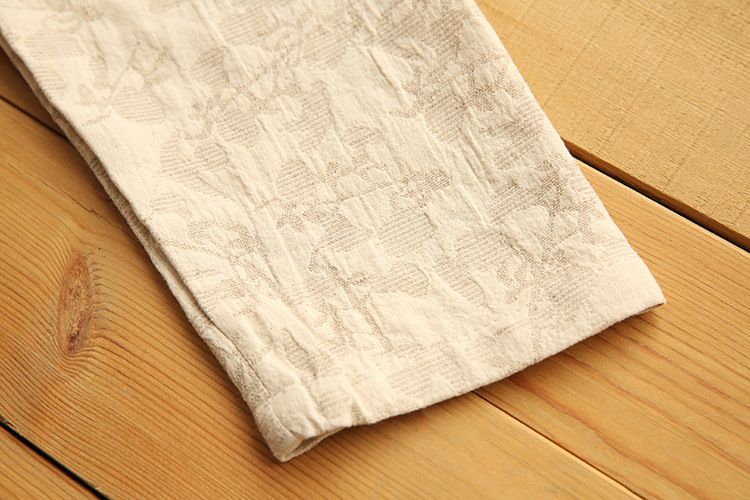 Vêtements pour femmes Vêtements pour femmes Vêtements pour femmes Vêtements pour femmes Automne 2024 Style Hanfu en coton et lin jacquard_voghion.com