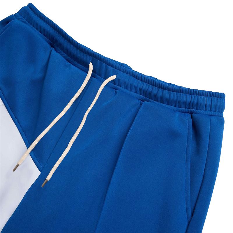 24 Herren Frühling Sommer Gerade Farbblock Lässig Übergröße Vielseitig Lose Große Größe Lange Hosen_voghion.com