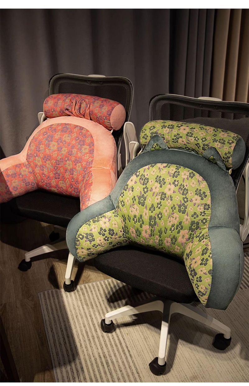 Three Layers Of Gauze Bed Head Cushion Soft Package Lumbar Protection Large Backrest Maternity Sofa Dormitory Bed_voghion.com