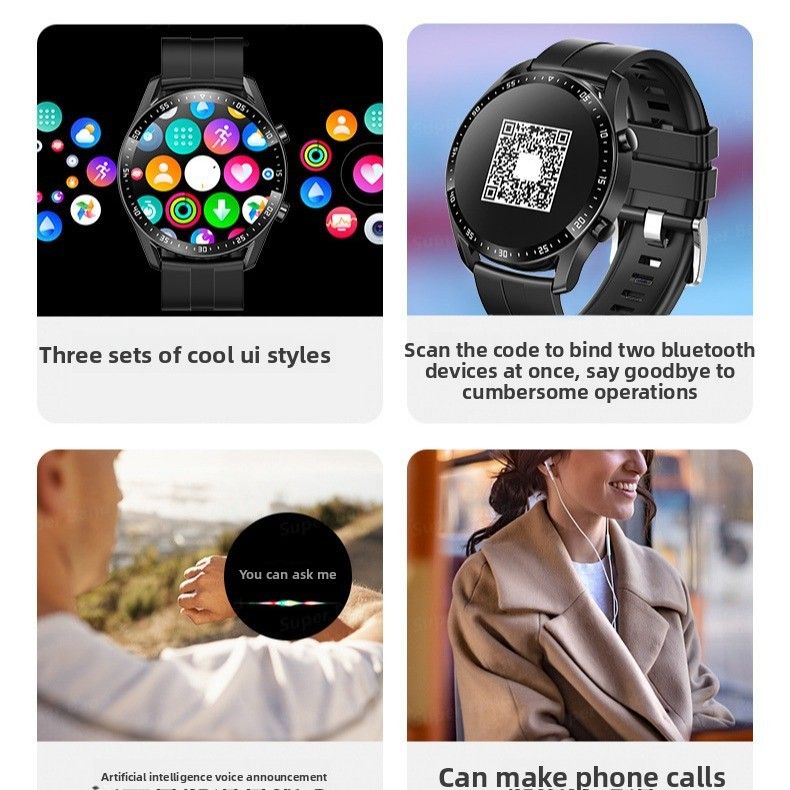 Douyin Xiaohongshu Pinduoduo HW20 Multifunctional Smart Watch Offline Sports Bluetooth Call Dial New Model_voghion.com