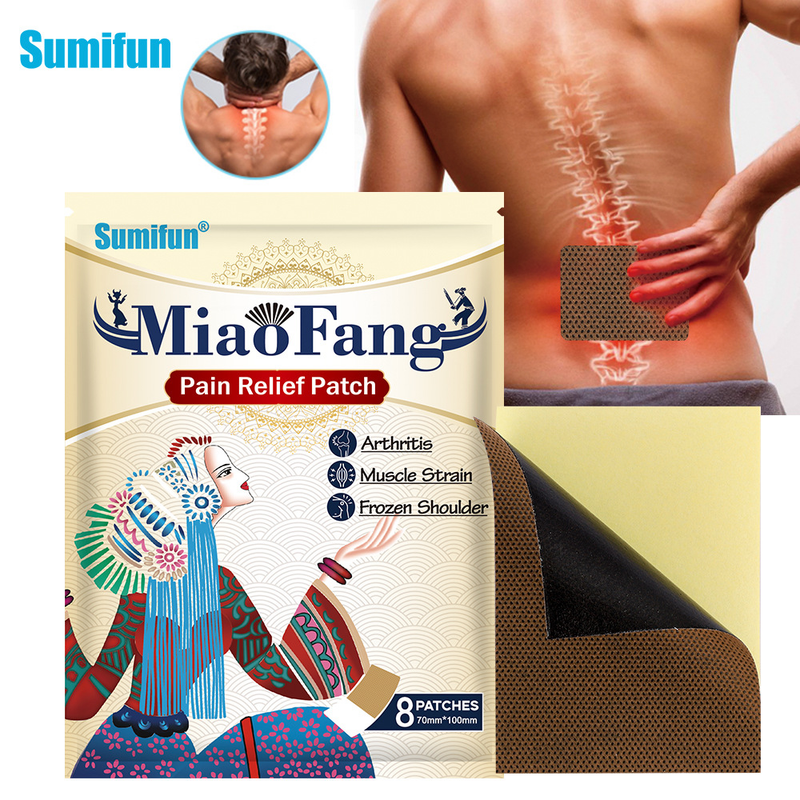 cerotto antidolorifico Sumifun per spondilosi cervicale, fastidio alla spalla e fastidio al disco lombare K17 omt, omt_voghion.com