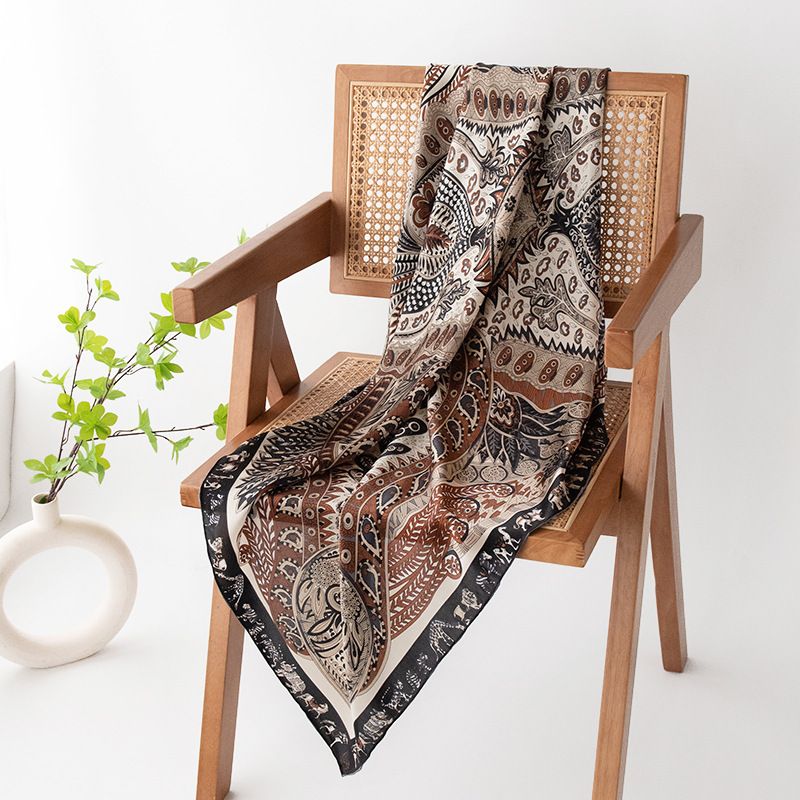 Senden Sie ein Geschenk aus 100 % Maulbeerseide, einem eleganten Schal aus echter Seide der Spitzenklasse, einem vielseitigen Damenschal für Mama und Schwiegermutter_voghion.com