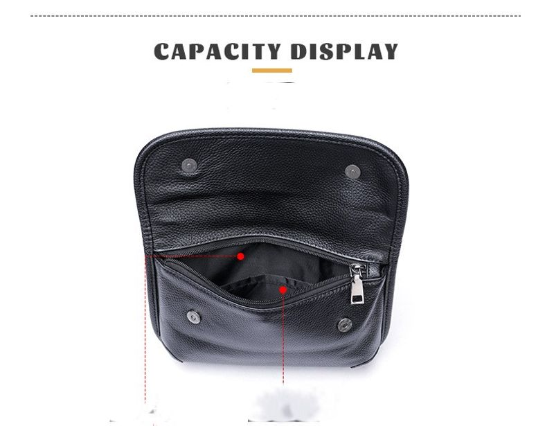 echtem Leder, coole Herrentasche, trendige One-Shoulder-Tigerkopftasche, Umhängetasche aus Rindsleder_voghion.com