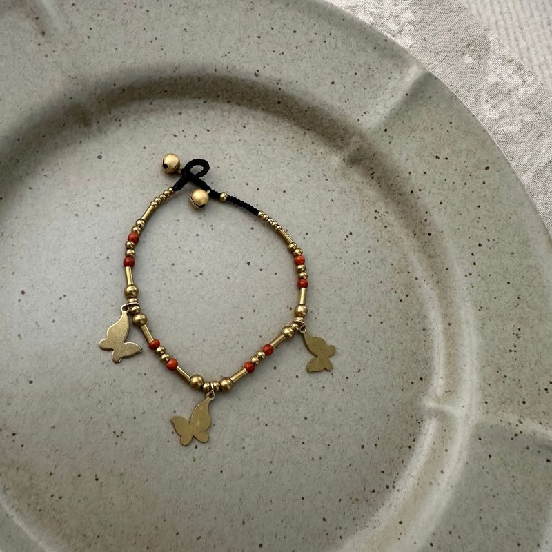 Tibetan Style Ethnic Handmade Bracelet Niche Design Versatile Rope For Scenic Spots_voghion.com