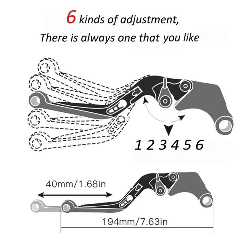FOR Z900RS Z900 RS New z900rs Motorcycle CNC 6-speed adjustable retractable foldable brake clutch lever_voghion.com