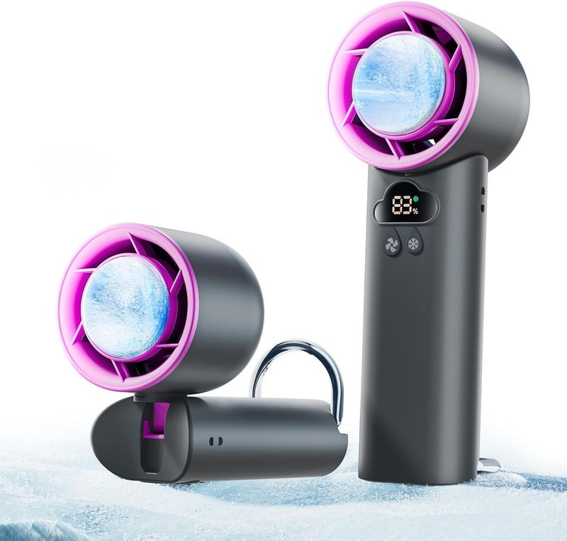 DooGooCoo Turbo 2025 - 15000RPM|24H Runtime|Handheld AC_voghion.com