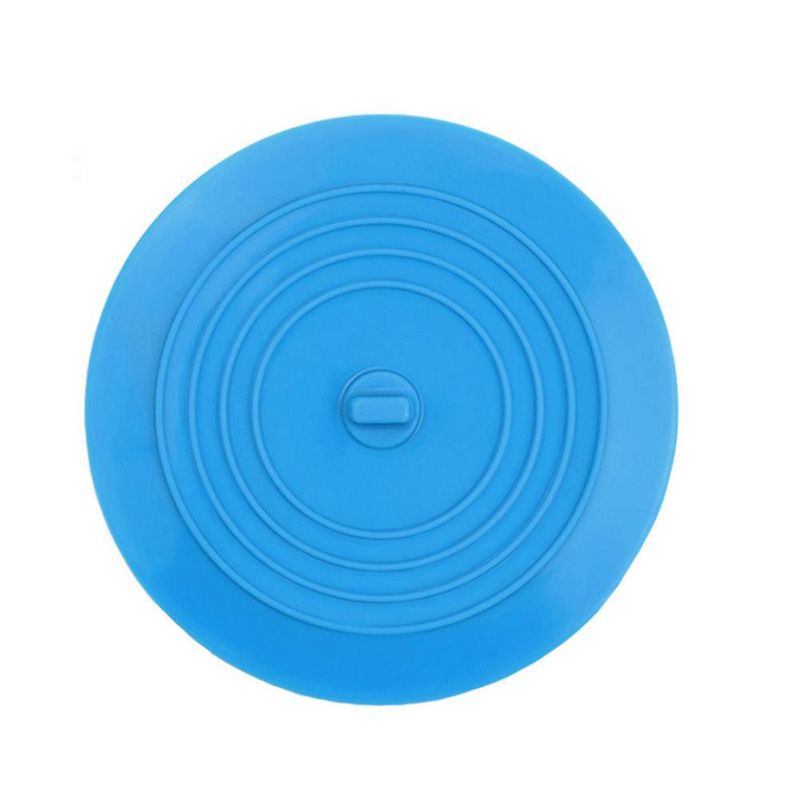 3er-Set Silikon-Abflussstopfen für Küche und Bad, Haarfilter, 15 cm, Badewannen- und Waschbeckenabflussstopfen, flache Abdeckung, Badezimmerzubehör_voghion.com