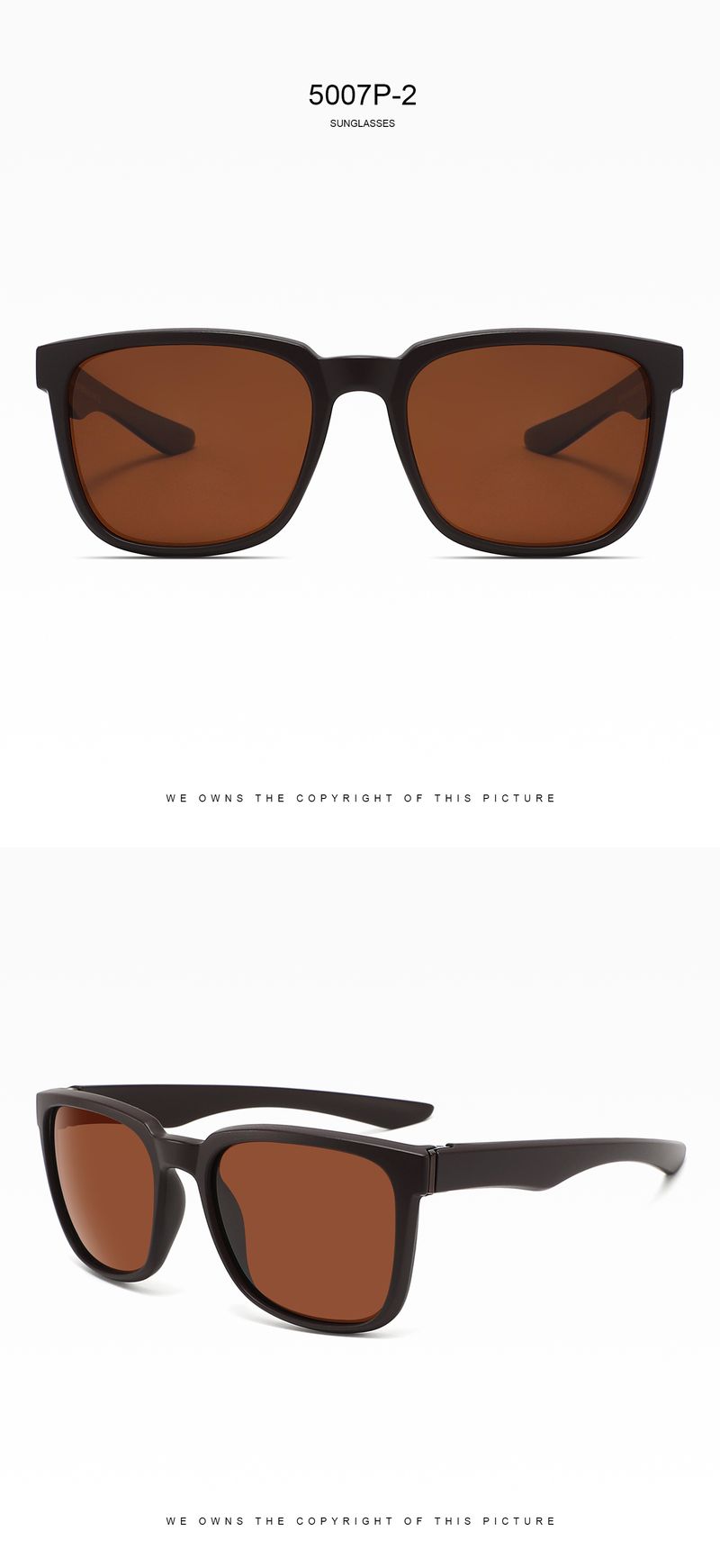 High Quality Sports Sunglasses Unisex PC Frame UV400 Polarized Mirror Lens Sun Glasses for Men_voghion.com