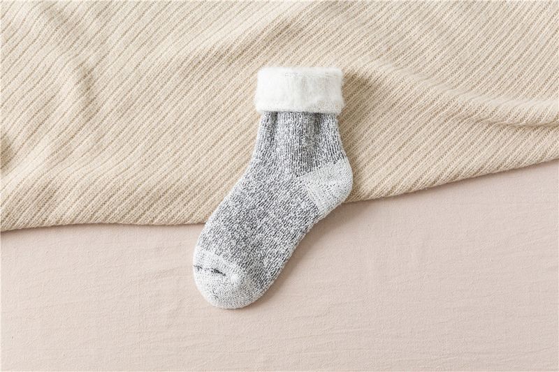 Damskie zimowe, grube, ciepłe, długie, rurkowe, wełniane skarpety narciarskie z podszewką z polaru_voghion.com