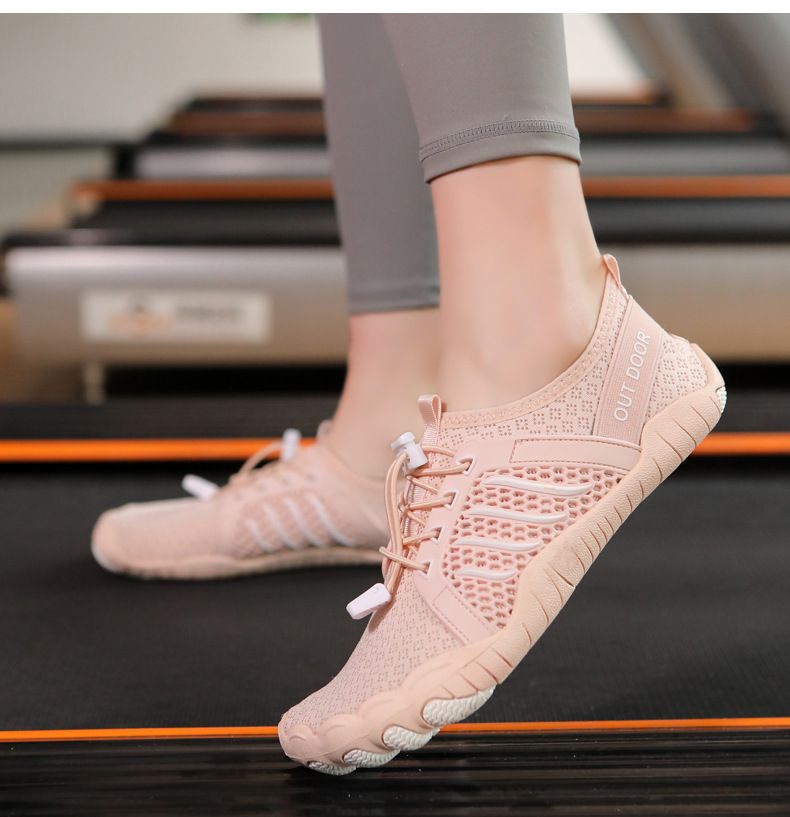 Unisex Quick-Dry Water Shoes – Anti-Slip Aqua Socks For Beach, Hiking & Swimming – Lightweight Five-Toe Design With Drainage Holes_voghion.com