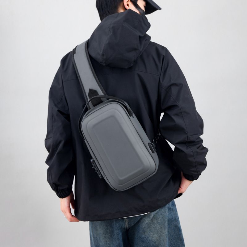 Leisure and Luxury Chest Simple Single Shoulder Crossbody Multi functional Brand, Diagonal Backpack, Small Bag, Trendy_voghion.com