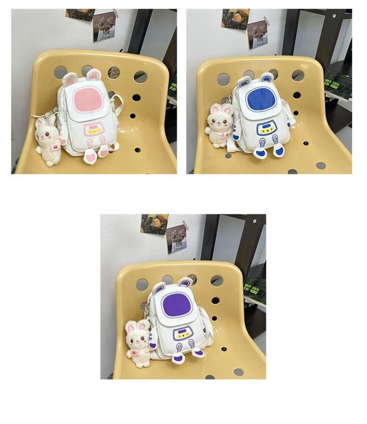 FOUR ONE Süße kleine Nischen-Astronauten-Telefontasche, Ins Girl Cartoon Single Cross Schultertasche_voghion.com