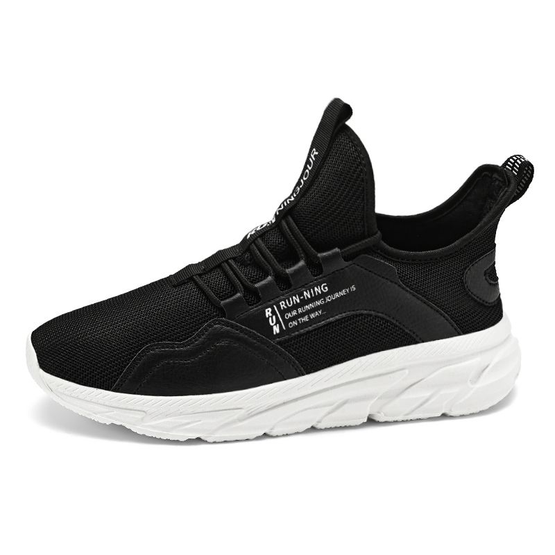 Atmungsaktive Fashion Sneakers für Herren Ultraleichte tragbare Sport-Laufschuhe_voghion.com