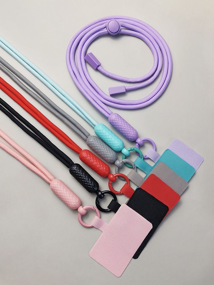 Tracolla di nuovo stile, collo a tracolla, chiave del cellulare alla moda, etichetta appesa, corda regolabile per evitare perdite_voghion.com