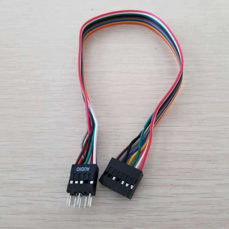 Adaptateur de câble audio mâle 13 broches femelle à 8 broches de remplacement pour carte mère Lenovo_voghion.com