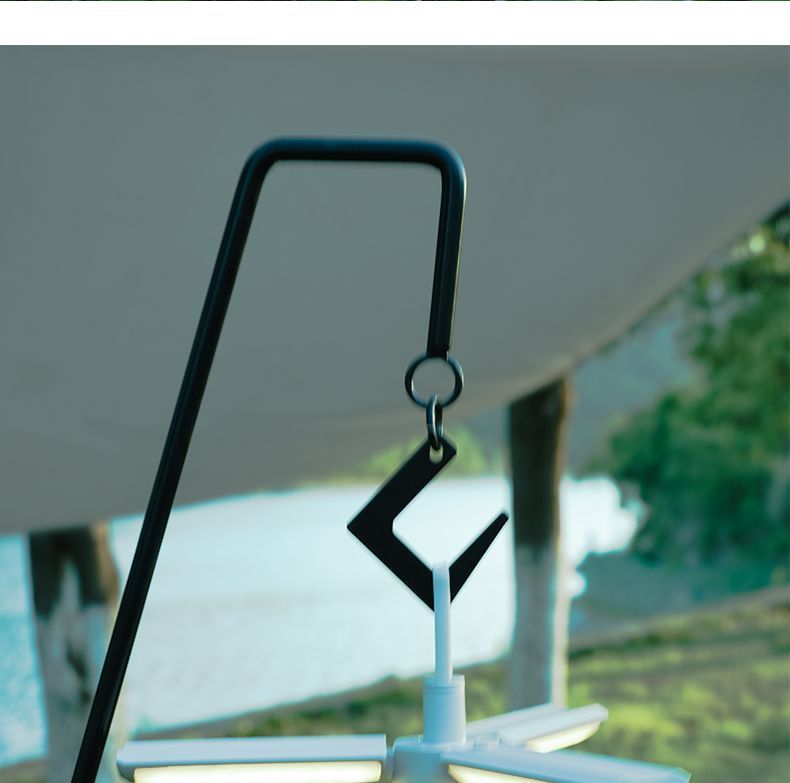 Wolsen Outdoor Magnetic Camping Lantern Multifunctional Portable Long Battery Life Desk Lamp Strong Light Flashlight_voghion.com