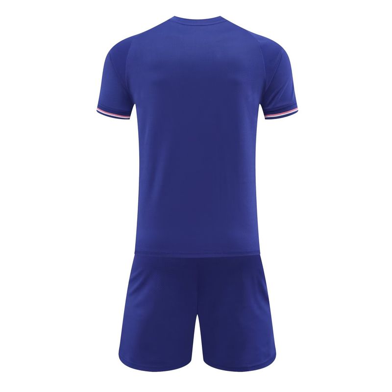 Summer football with breathable quick drying fabric, adult and children's printed size competition training suit_voghion.com