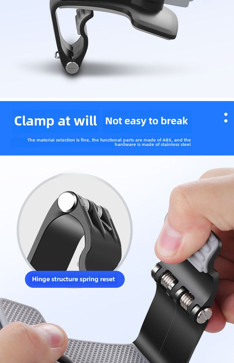 Grenzüberschreitende Auto-Handyhalterung Auto Multifunktions-Dreh-Auto-Armaturenbrett Rückspiegel Navigationshalterung Großhandel_voghion.com