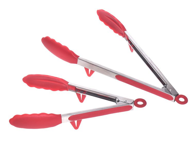 Nastro in silicone in acciaio inossidabile da 9/12 pollici per pane, barbecue, isolamento termico, clip per alimenti_voghion.com
