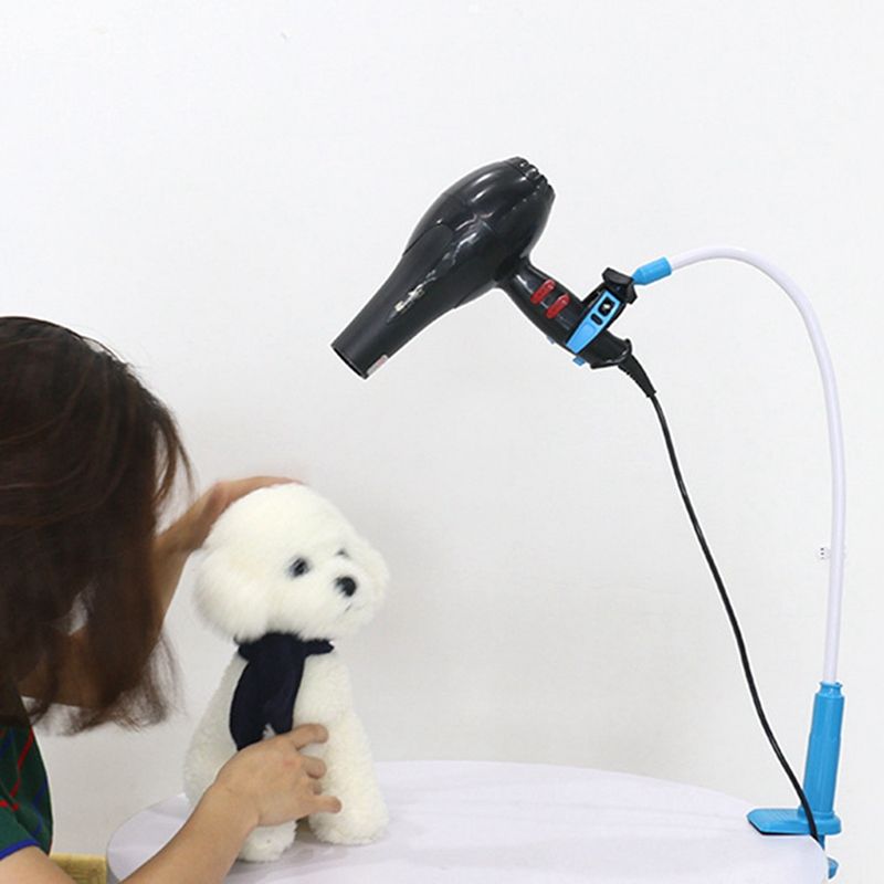360 Degree Rotating Care Accessories Tool Adjustabl for Dog Cat Hair Dryer Grooming Holder Pet Hair Dryer Stand Bracket Clip_voghion.com