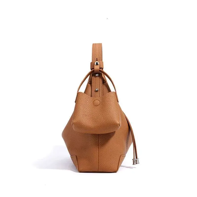 Hochwertiger Kite Crossbody aus Rindsleder mit passender Geldbörse, Designer Lunchbox Handtasche, elegante Damen Achseltasche_voghion.com