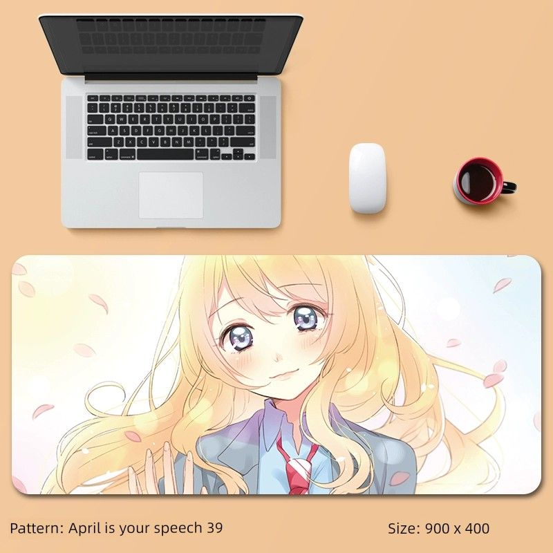 Assist In Fighting April Is Your Lie Mouse Pad Super Large With Ma Sheng Palace Park Kaozawa Department Chun Anime_voghion.com