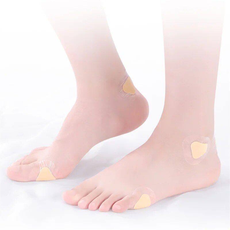 30pcs Gel Protector Patches Adhesive Blister Pads Heel Liner Shoes Stickers Pain Relief Plaster Foot Care Cushion Grip_voghion.com