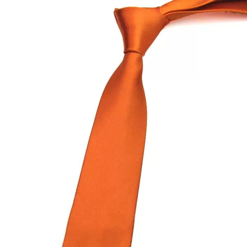 Versão coreana suave 5cm mão cor sólida gravata profissional da equipe britânica_voghion.com