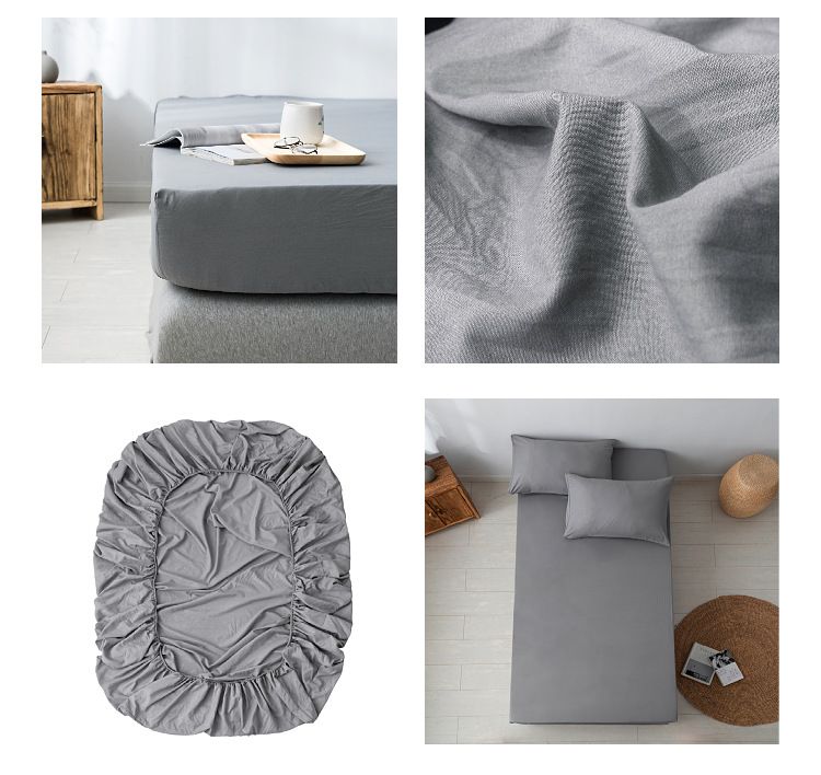 Protège-matelas Home Textile de couleur unie_voghion.com