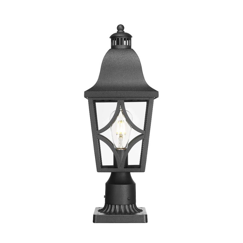 Luci da giardino, luci da terrazza, lampade in vetro e alluminio, impermeabili, illuminazione PA, recinzione per patio, palo per esterni con alloggiamento_voghion.com
