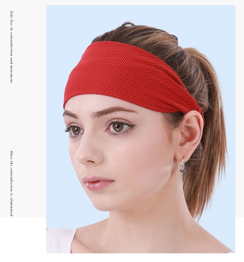 Kühlendes Sport-Stirnband für Damen und Herren, Laufschweißableitendes Stirnband, Yoga-Fitness-Schweißband, Schweißabsorbierend_voghion.com