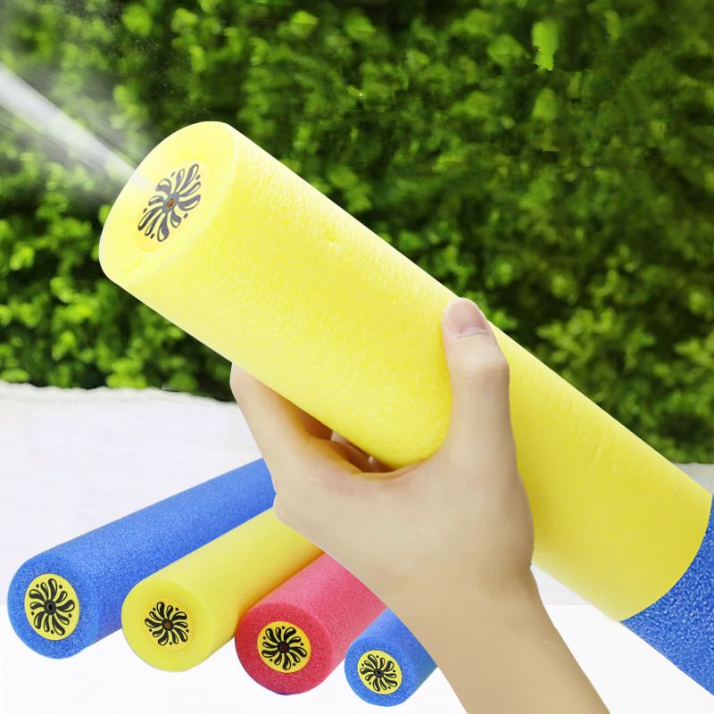 Vodeni pištolj Soak It! - Šarene igračke za bazen od EVA pjene s izdržljivim plastičnim ručkama za ljetnu zabavu na otvorenom, plažu i zabave uz bazen (baterije nisu potrebne)_voghion.com