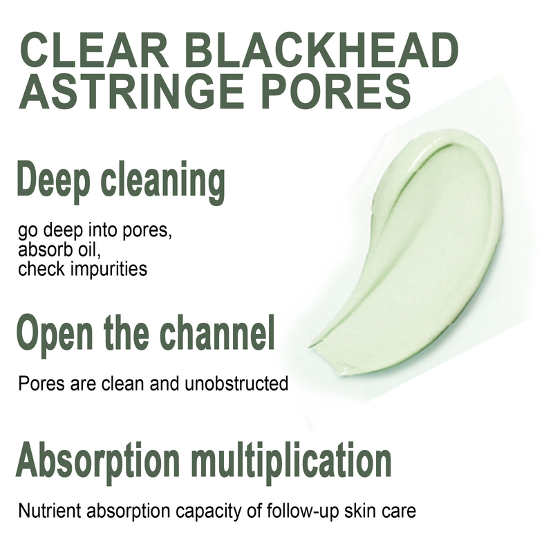 Μάσκα προσώπου EELHOE Green Tea Mud Skin Cleaning Smearing_voghion.com