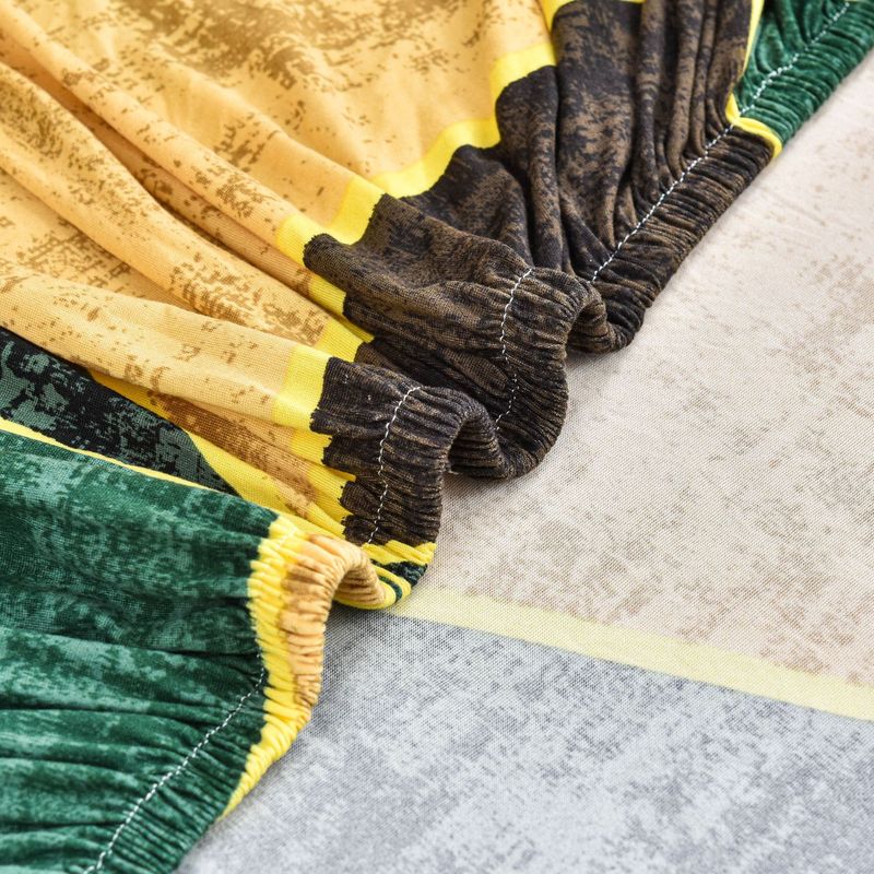 Dehnbarer, bedruckter Sofabezug – rutschfest, katzensicher, vollständige Abdeckung (90–300 cm) | Dschungel-, geometrische und florale Designs für Ecksofas_voghion.com