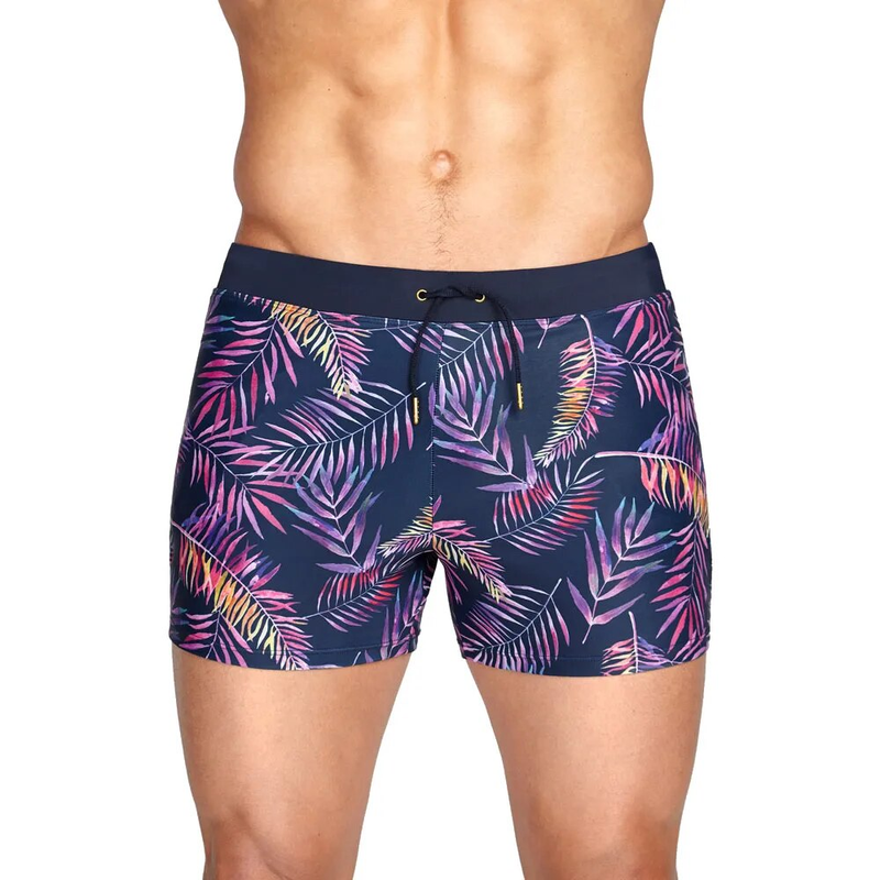 UXH marque hommes maillots de bain Sexy Nylon haute qualité plage maillots de bain courts hommes maillot de bain homme surf mâle maillot de bain_voghion.com