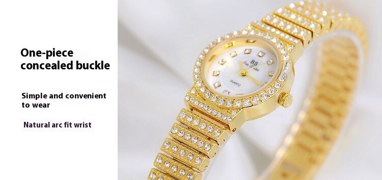 New light luxury chain watch small chain full of stars full of diamonds women's watch_voghion.com