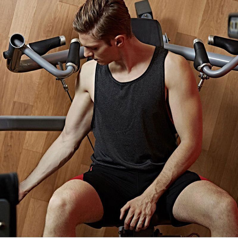 Nuova canotta da uomo in cotone con stampa di lettere sportive BEAST per bodybuilding_voghion.com