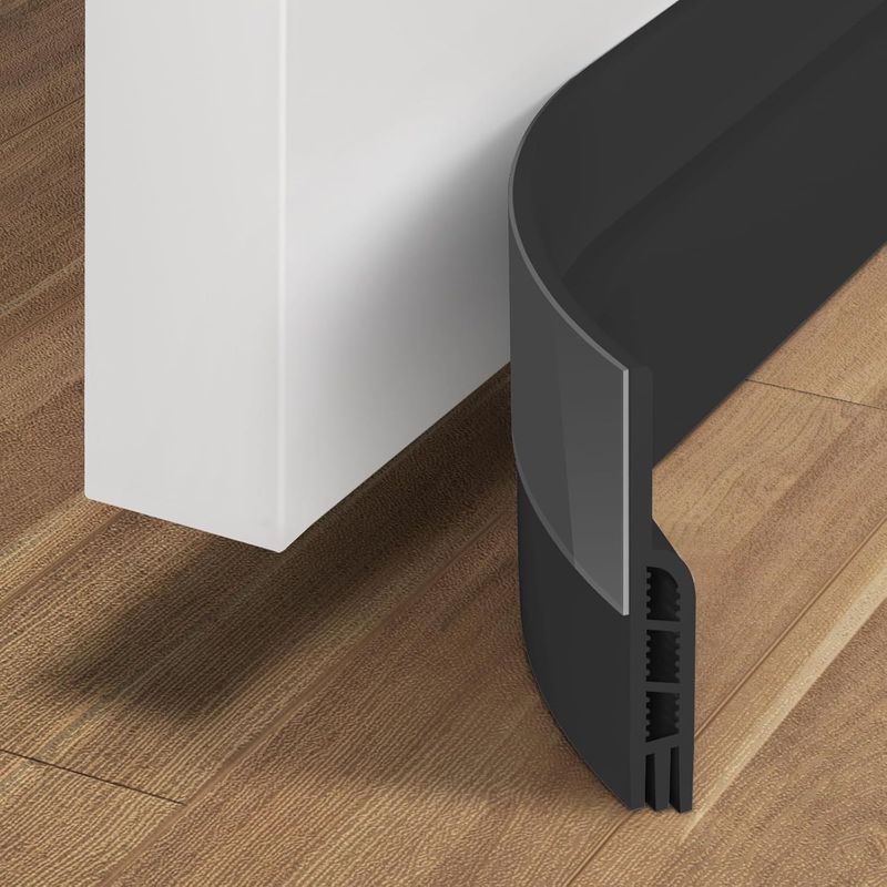 Self-Adhesive Soundproof Seal Strip, Gap Windproof Insulation Door Bottom Draft Blocker Tape For Home_voghion.com