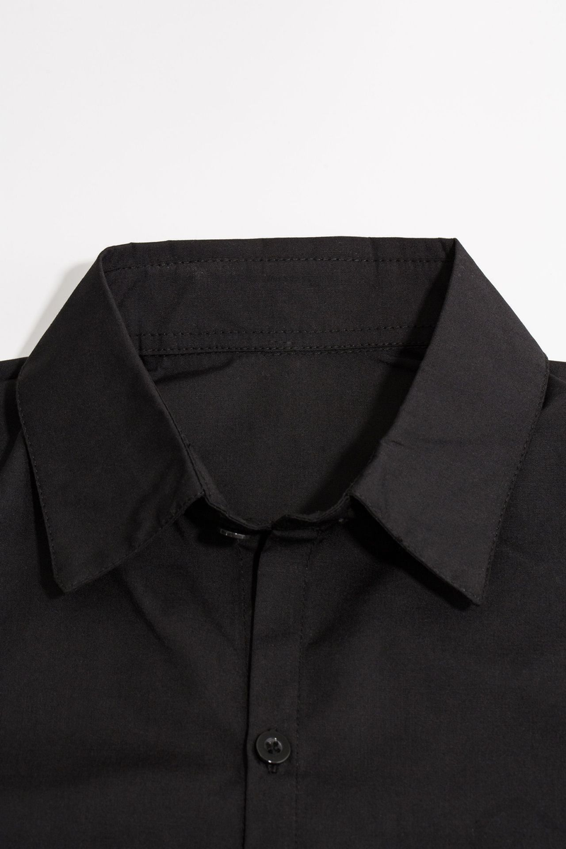 Camicia estiva da uomo a maniche corte in misto cotone e lino, stile tinta unita, trendy e alla moda_voghion.com