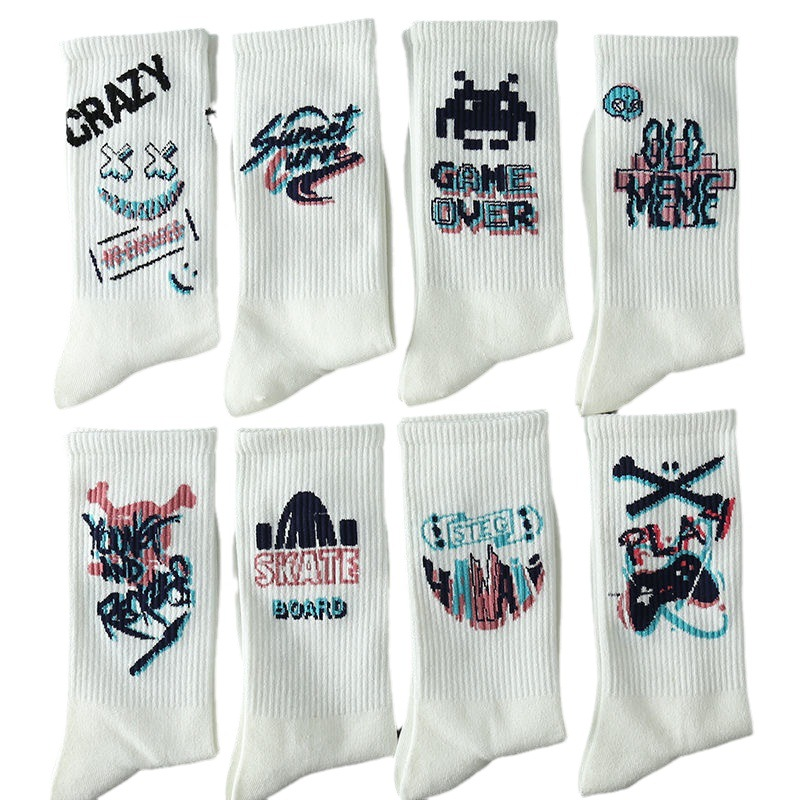 2025d Zhuji New Men's Long Game Style Short TK Hot-Selling Mid-Calf Socks_voghion.com