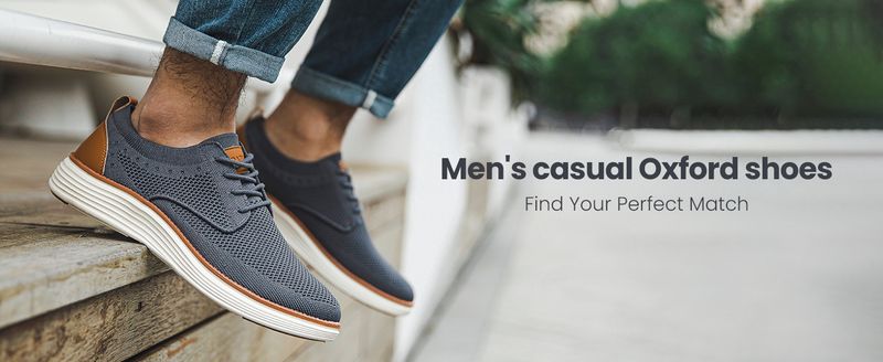 ShoeVault HOBIBEAR Cross-Border Oxford für Erwachsene, britischer Stil, Mesh, trendige Freizeitschuhe für Damen und Herren_voghion.com