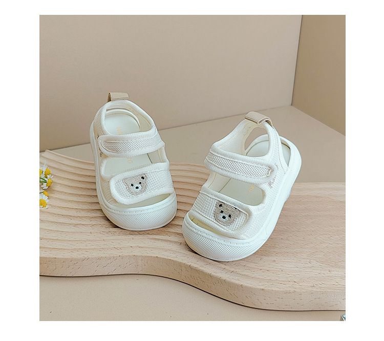 Mother & Kids Children's closed toe shoes toddler shoes summer anti-collision toe sandals girls baby shoes boys mesh cloth baby shoes_voghion.com