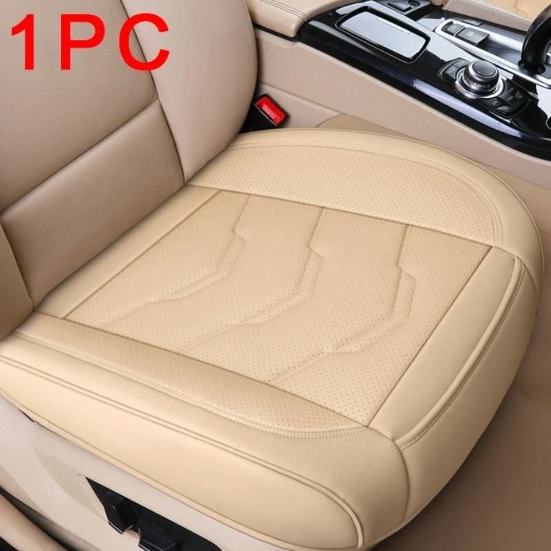 Copricuscini in pelle PU, protezioni per sedili interni auto per tutte le quattro stagioni_voghion.com
