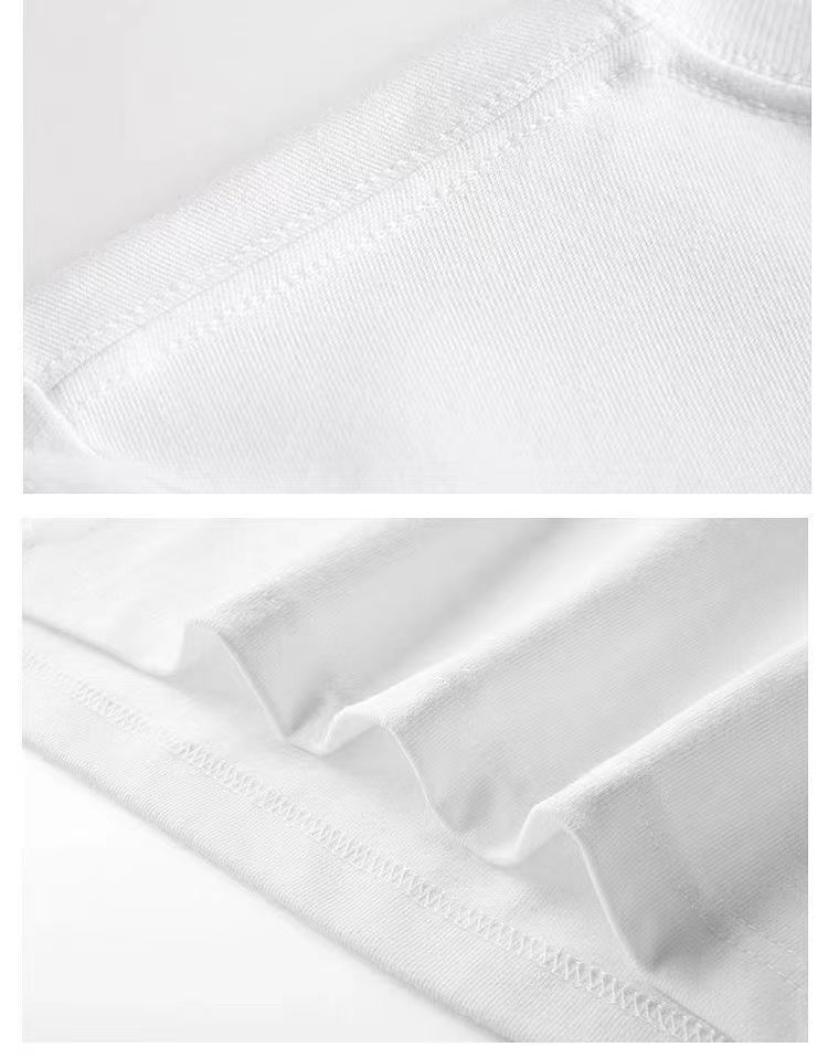 Kurzarm-Basic-Top Für Herren, Lässig, Normale Passform, O-Ausschnitt, T-Shirts, Schwarz, Weiß, Marinegrau_voghion.com
