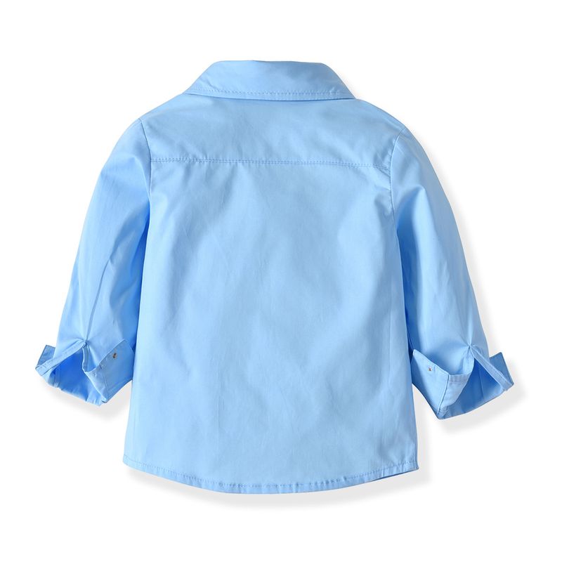 Boys' Dress Suit Children's Baby Gentleman Waistcoat Shirt Trousers British Style Four-piece Banquet Dress_voghion.com