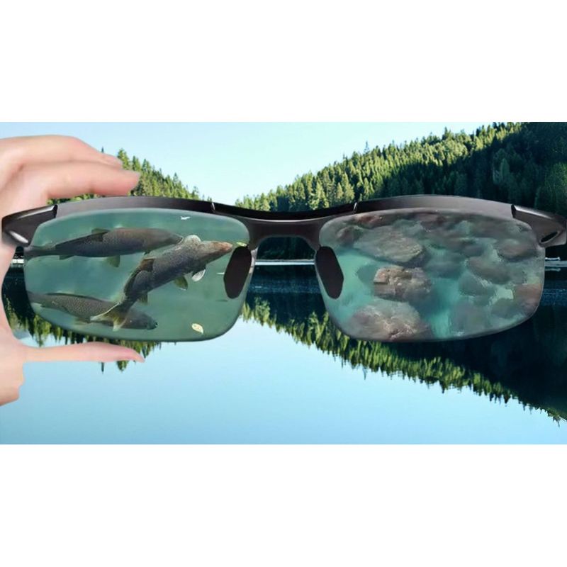 Fische finden und beobachten, Schwimmkörper unter Wasser beobachten, hochauflösende polarisierte Brille für Tag und Nacht, Herren_voghion.com