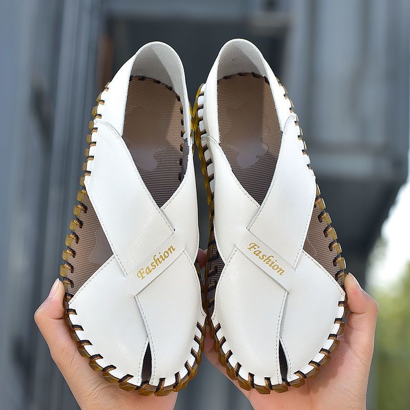 Unschlagbare Qualität Baotou Trendy 23 Jahre Neue Sommerkleidung Rutschfeste, weiche Sohlen-Fahrsandalen Herren-Strandschuhe_voghion.com