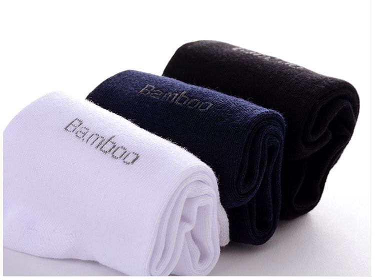 10Pairs/Lo Mannen Bamboe Merk Comforable Ademend Casual Zakenlieden Crew Sokken Hoge Qualiy Guaranee Sox Mannelijke_voghion.com