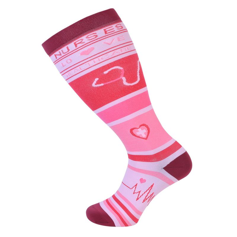 2025d Plus Size American Vein Level 2 Elastic Compression Obesity Socks_voghion.com